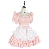 Japanese Soft Girl Pink Maid Dress Set - Pure & Lovely Cosplay Uniform