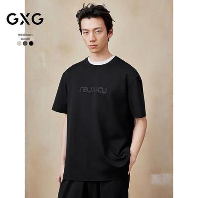 GXG Men's Round Neck Knit T-Shirt
