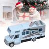 1Celsius32 Kids RV Toy Sound Light Opening Doors Simulation Educational Alloy Motorhome Toy for Children
