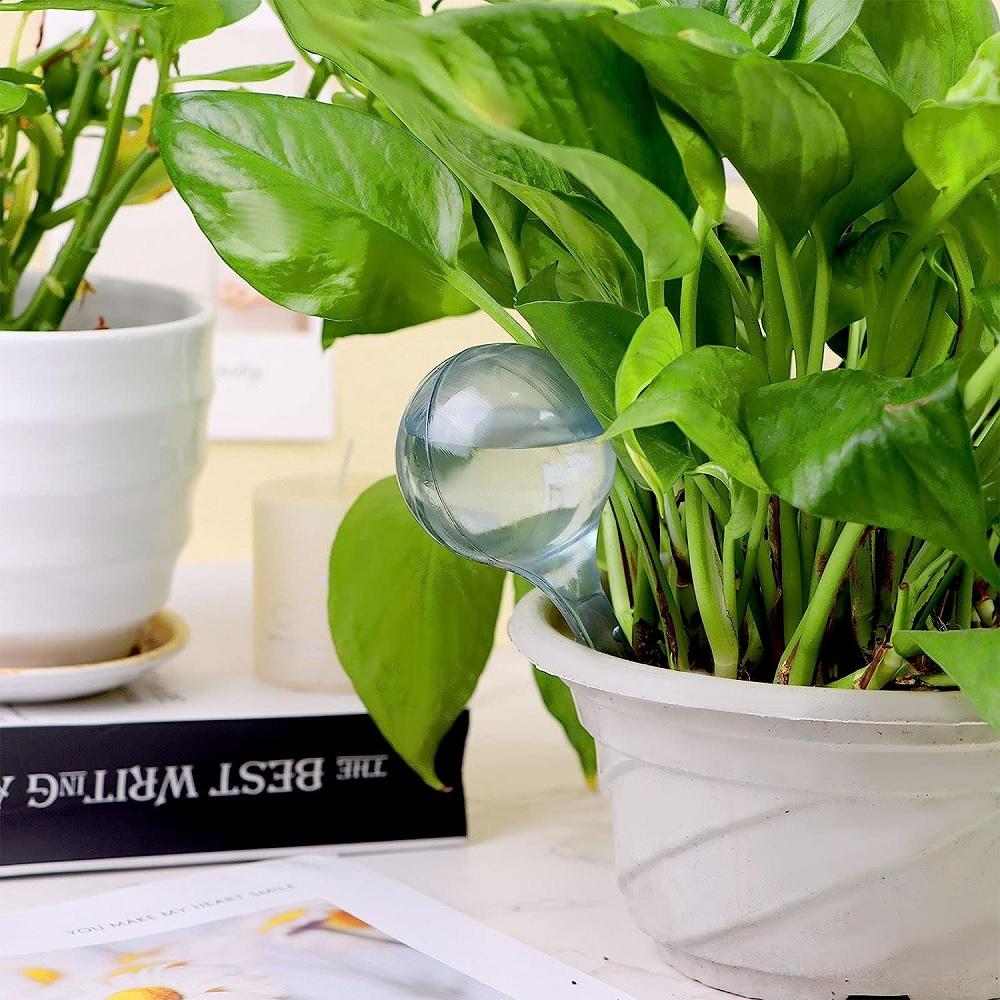 20× Plant Water Bulbs Clear Self-Watering Globes Automatic Watering Balls Device