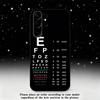 Medical Eye Vision Chart Phone Case For Samsung S25,S24,S21,S22,S23,S30,Ultra,S20,Plus,Fe,Lite,Note,10,9,5G Black Cover