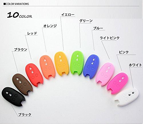 AWESOME/Awesome Silicone Smart Key Case Suzuki A Type Black ASLK-SA001