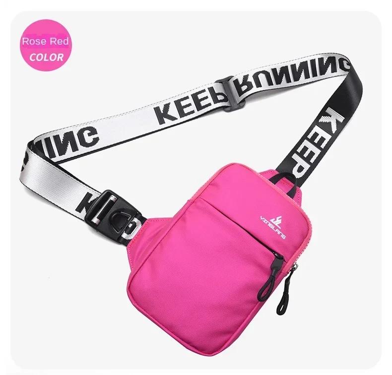Small Chest Bag Women Mobile Phone Bag Outdoor Sports Bag for Men Mini Shoulder Bag Female Messenger Bag Gift Handbags