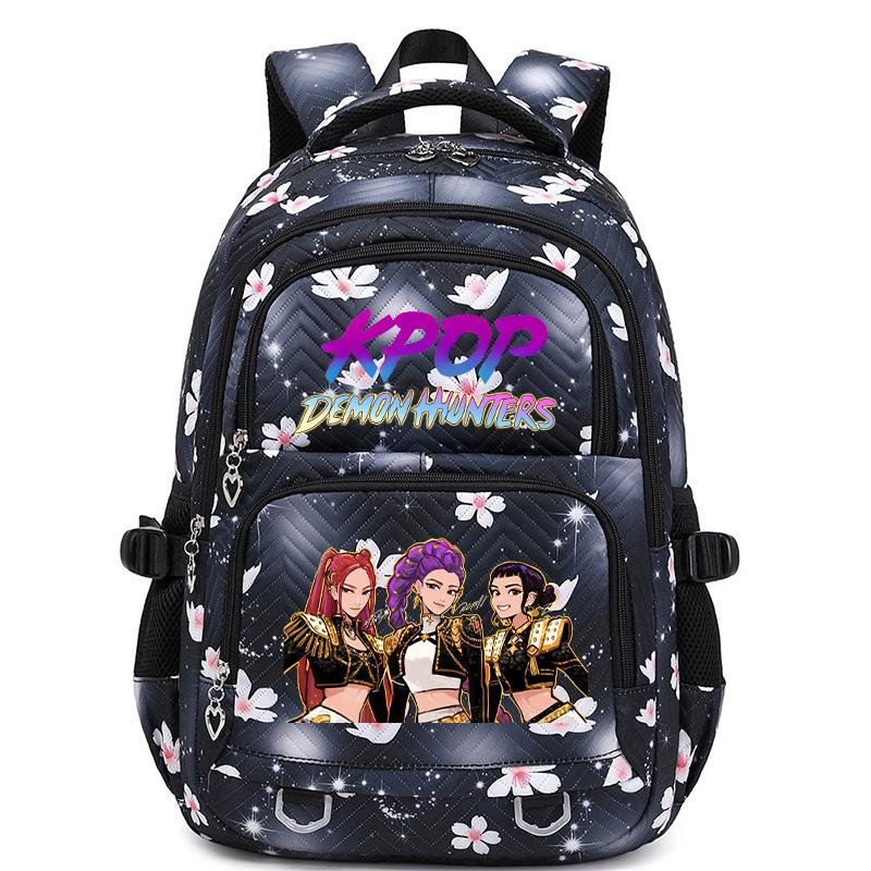 Kpop Korean version of small fresh backpack, college style trend, primary and secondary school student schoolbag, light and large capacity
