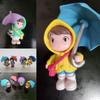 Lovely Sweet Umbrella Girl Figure Set of 4 All