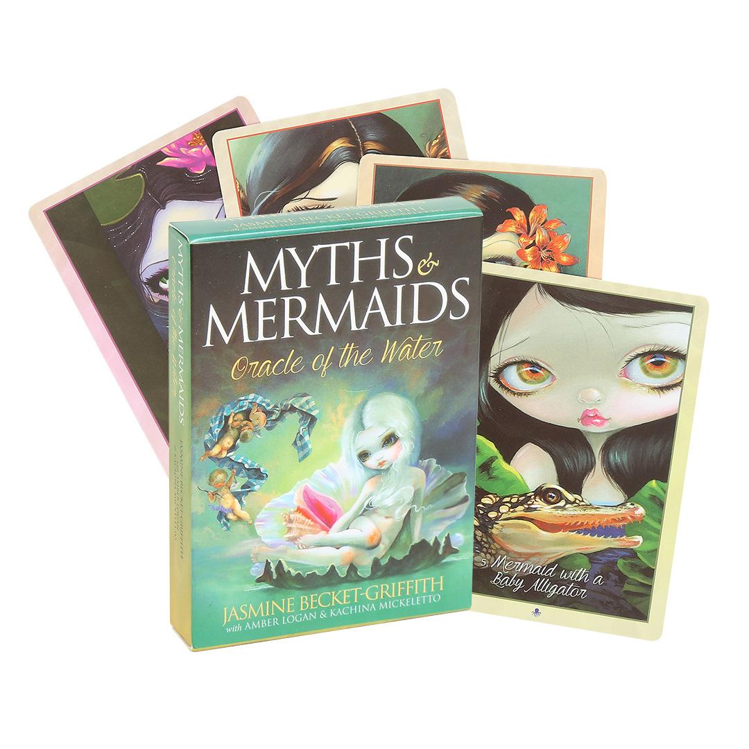 Myths Mermaids Oracle of The Water Tarot Deck Card for Fate Divination Board Game