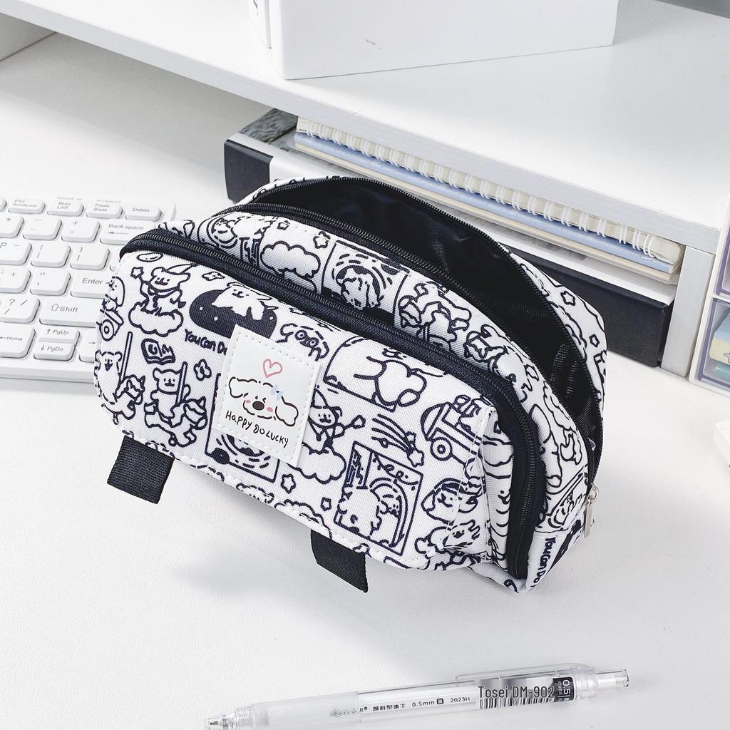 2025 School Year Multifunctional Large Pencil Case - Mega Stationery Storage Box