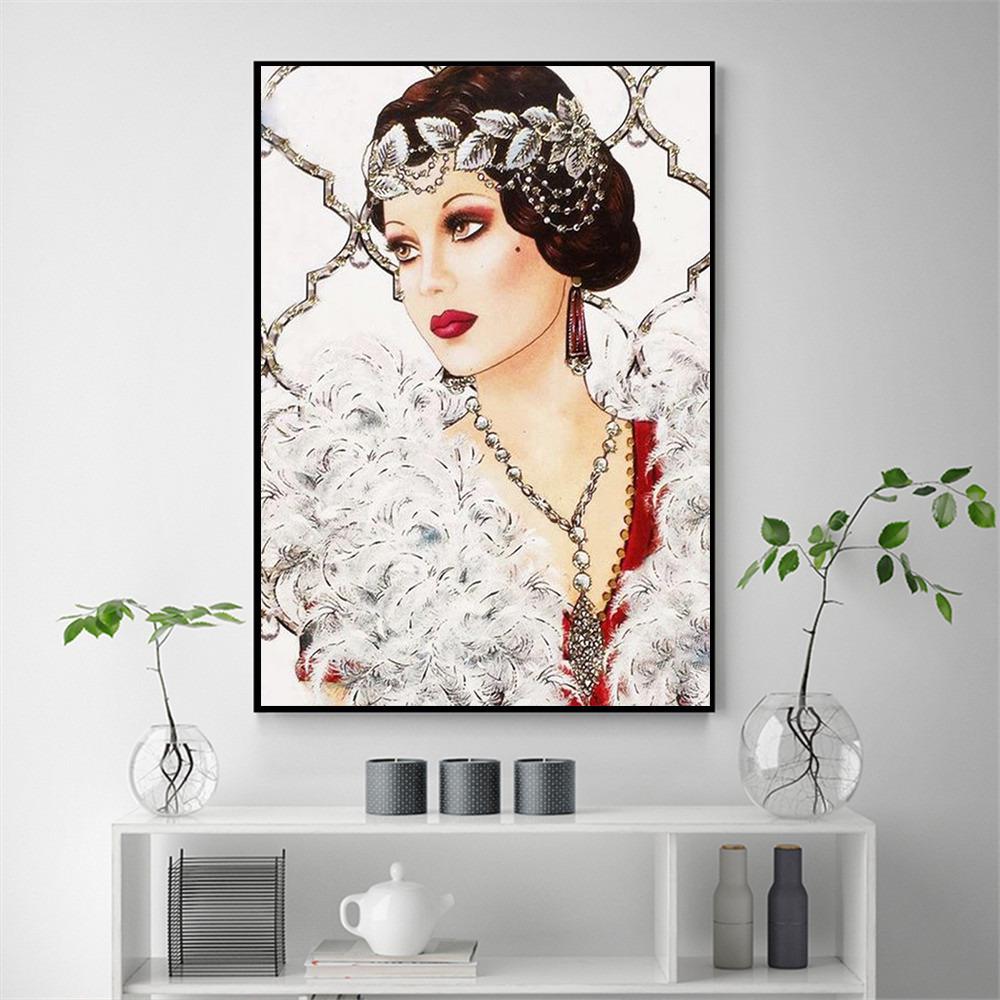 Diamond Painting Portrait 5d Diamond Embroidery Girl Sale Rhinestones Picture