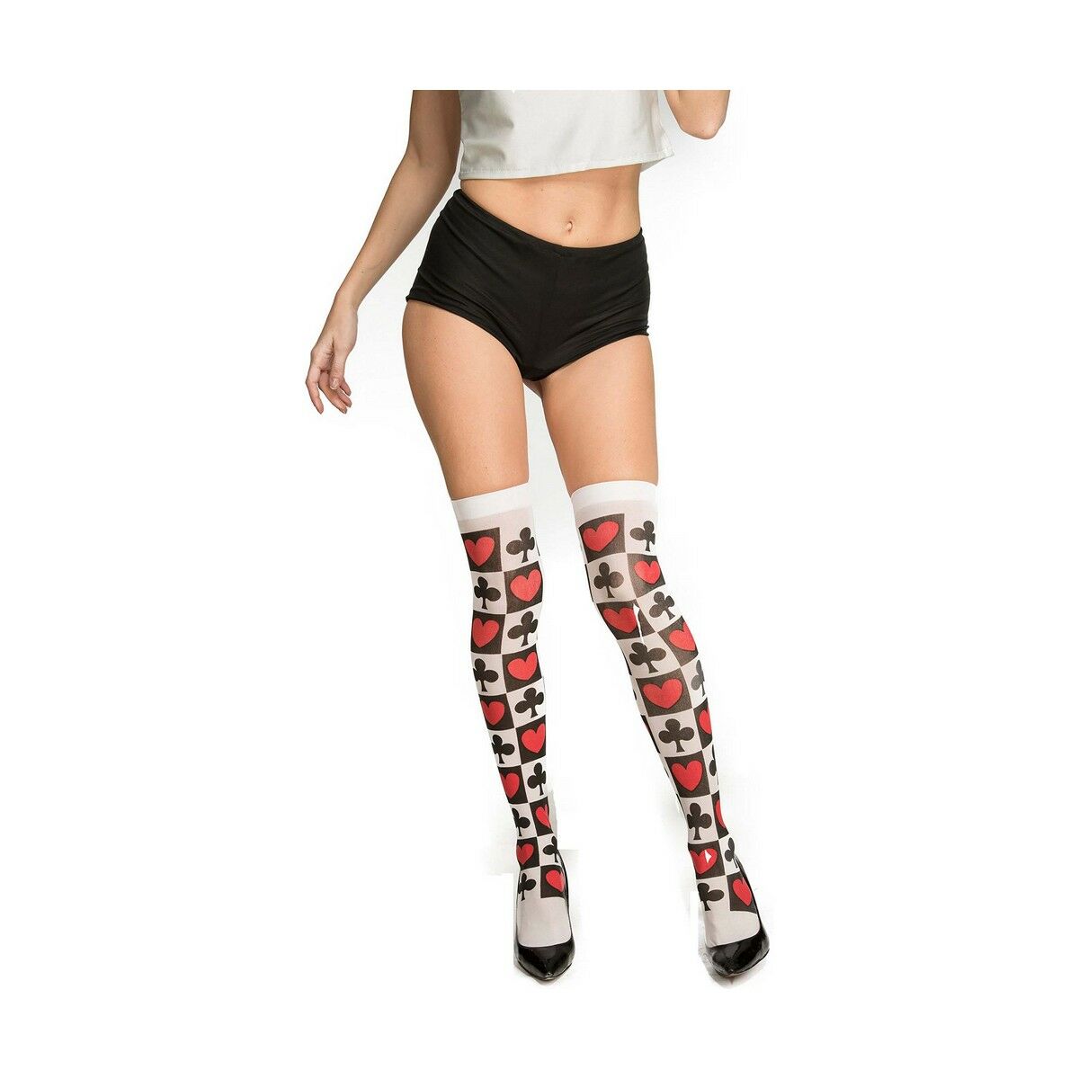 

Колготки в костюме My Other Me Queen of Hearts
