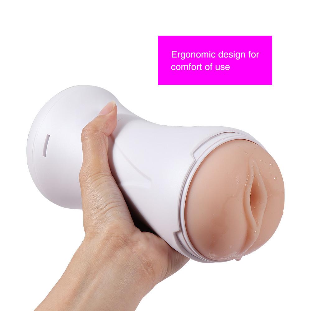 Male Masturbate Realistic Vagina Pussy Blowjob Auto Vibrating Masturbator Cup Device Sex Toy for Men