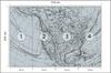 Photomural Old Map Washable Fleece 416x254