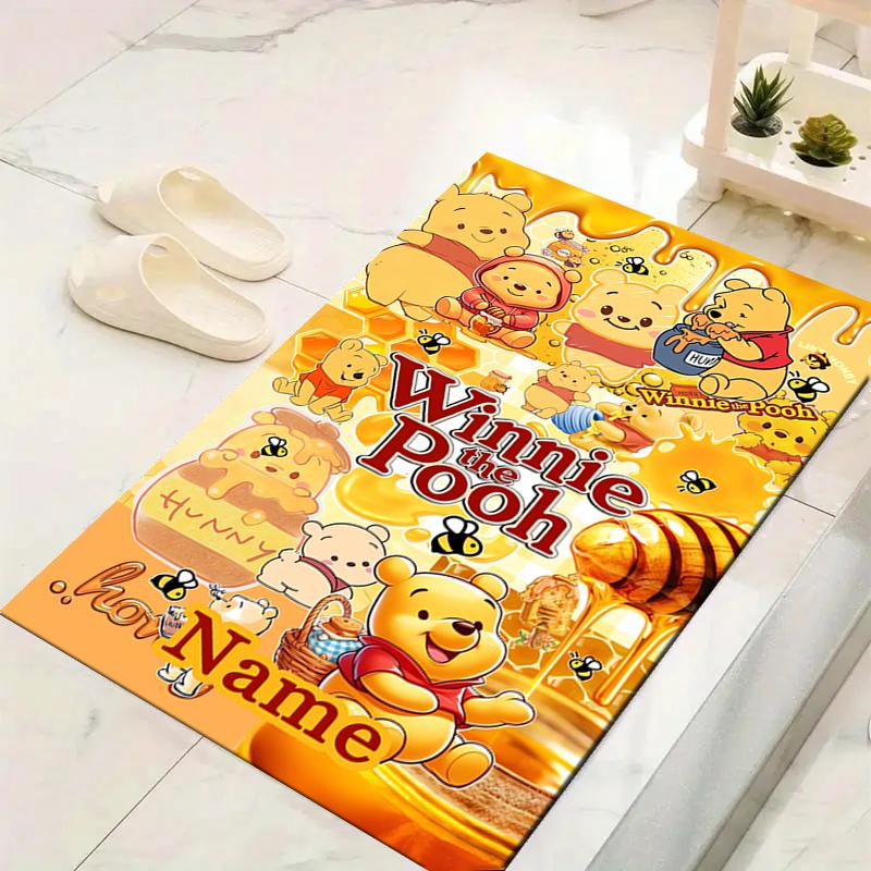 Custom 1Pc Pooh Friends Adventure Rug Office Carpet Indoor Outdoor Entrance Doormat Nonslip Soft And Comfortable Living Room D916366