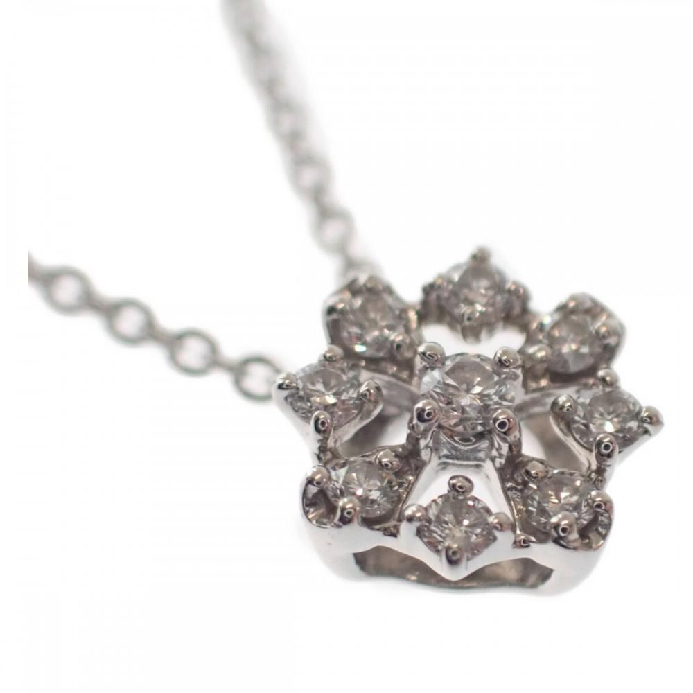 Ponte Vecchio GL2121N001WDM9H Necklace Pt850Platinum Women