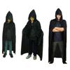 Double Layer Witch Clothes Children Halloween Cloak Hooded Cape Wizard Robe Performance Costumes