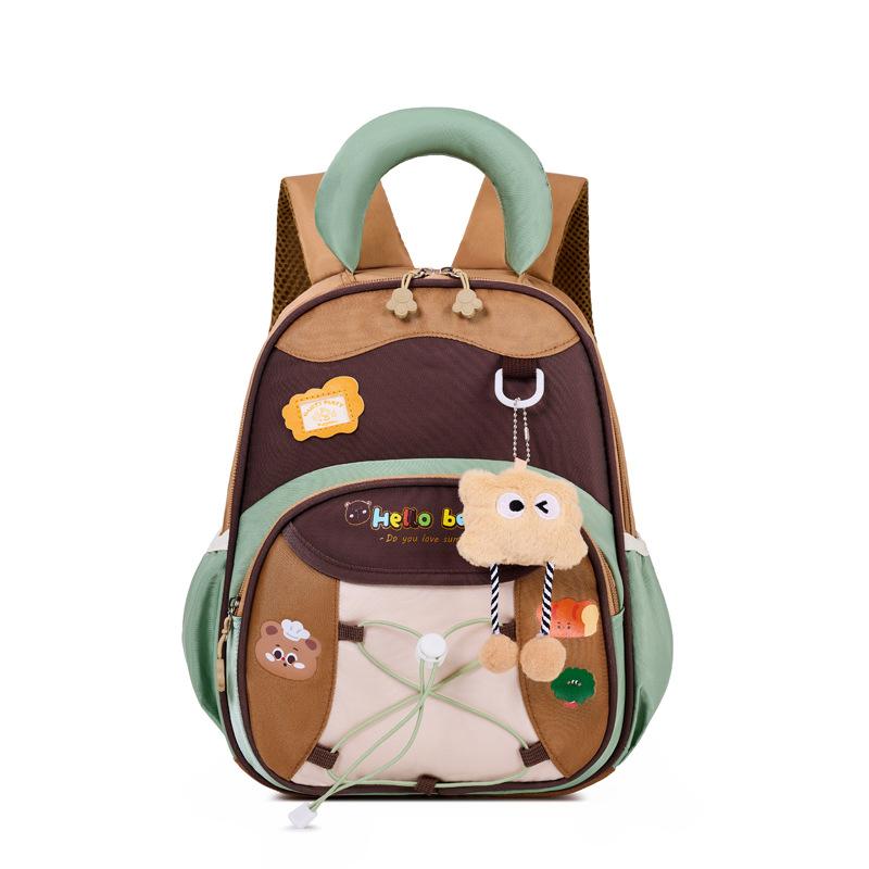 Cute Cartoon Backpack for Boys Girls Lightweight Preschool Kindergarten School Bag Small Kids Daypack for Travel Kawaii Backpack
