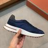 Shoes Contrasting Color Versatile Casual Cowhide Sneakers Men's Casual Shoes