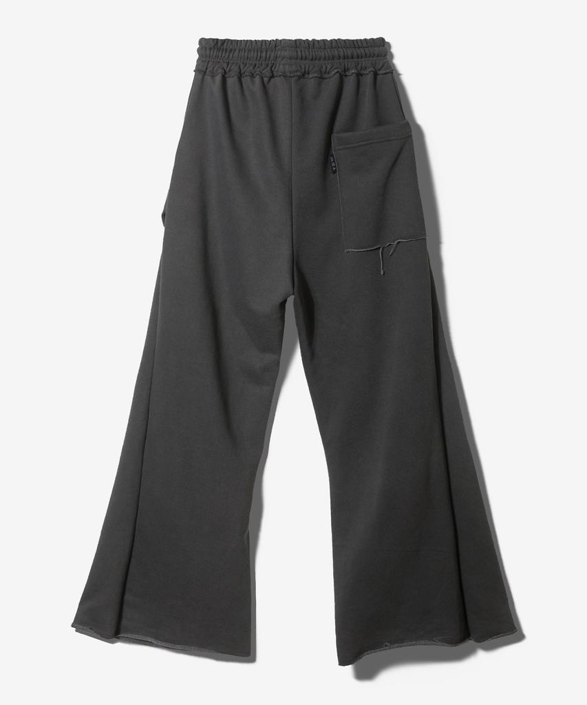 Paensyo Mwl Small Geometry Flare Sweat Pants - Pigment Black