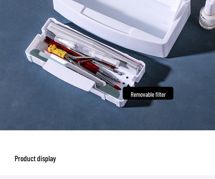 Nail and Eyelash Sterilization and Cleaning Box