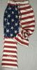Womens High Waist Casual American Flag Print Drawstring Loose Wide Leg Pants For Summer