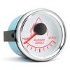 ZMFJH Boat Yacht 52mm Rudder Angle Indicator Gauge with Rudder Angle Sensor 0-190 ohm Rudder Angle Gauge Red Backlight 12V 24V
