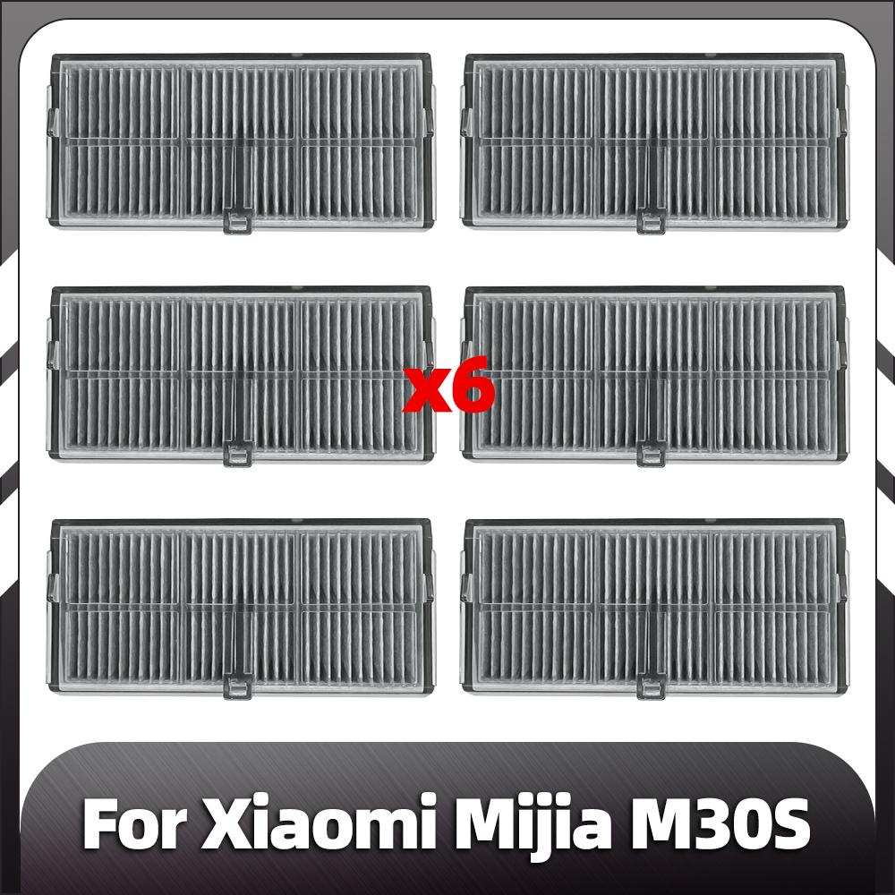 Compatible for Xiaomi Mijia M30s Replacement Main Side Brush HEPA Filter Mop Pads Dust Bags Spare Parts Accessories