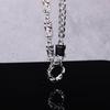 Irregular Circular Couple Necklace, Female Ins, Cool Style, Niche Design, Hip-hop, Neutral Style, Collarbone Chain, Versatile