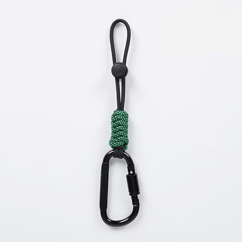 Paracord Water Bottle Hook 1 Carabiner Heavy Duty Clip Portable Multi-functional Tool for Sports Travel