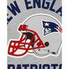 NFL Mens New England Patriots Helmet T-Shirt