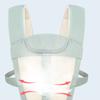 Convertible Infant Carrying Device Hip Seat Function Cotton Fabric Reinforced Safety Buckles Weight Capacity Up To 20kg