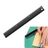 Metal Crafting Ruler L Type Safety Ruler with Clear Scale Cutting Ruler for Cutting and Craft Projects