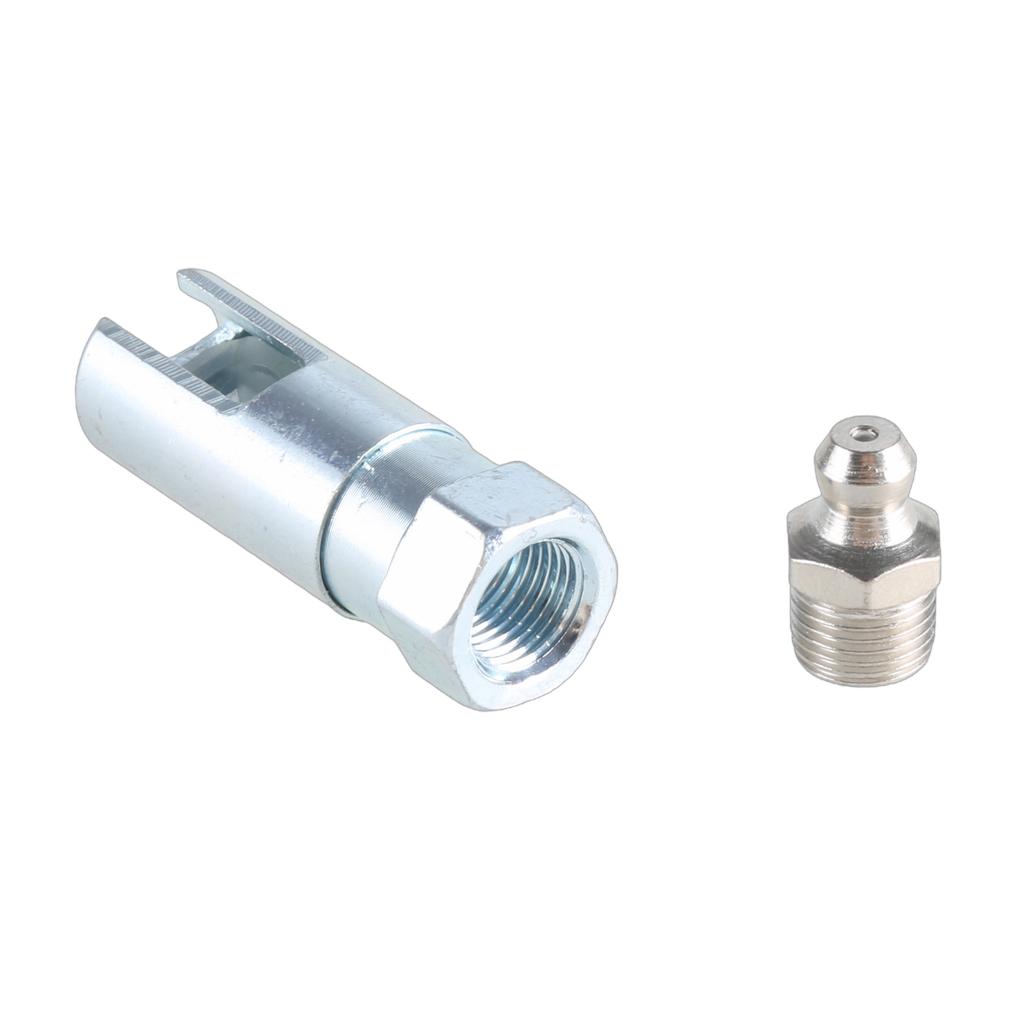 Grease Guns Needle Nozzle with Injectors Needle Tip Narrow Coupler Quick Releasing Lock Grease Coupler Nozzle Adapter Set
