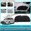Car Engine Hood Sound Pads Compatible With Toyota Corolla E210 2019~2024 Car Front Heat Insulation Cotton Covers Fireproof Auto