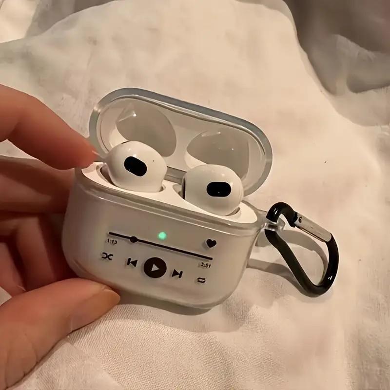 Ins Letter Music Suitable for AirPods1/1st Generation Protective Case Apple Pro/1 Wireless Bluetooth Headset Cover