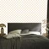 Hearts Wallpaper White, Cream and Gold 50x1000