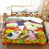 Anime Fruits Basket Bettwäsche-Set Bettbezug Schlafzimmer Bettdeckenbezüge Einzel-, Zwillings- und Kingsize-Bettbezug Heimtextilien