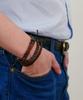Wakami Earth Men'S Brown 0605-70 Knot Bracelet