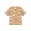 New MLB MONOGRAM Collection Fashion Sports Collection T Shirt Unisex Light Camel 3ATSM0243-43CAL