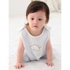 Baby Cotton Sleeveless Sleep Sack Toddlers 1-3 Years Lightweight Breathable Sleepwear With Cartoon Print