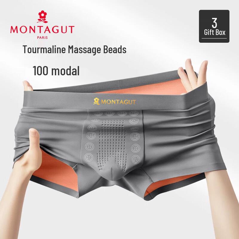Montagut Men s Ice Silk Boxer Briefs 4XL