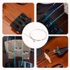 Dreld Violin Strings, Set of 4, High-Quality, Durable Stainless Steel Strings for 3/4 & 4/4 Violins, E, A, D, and G, Replacement Violin Parts