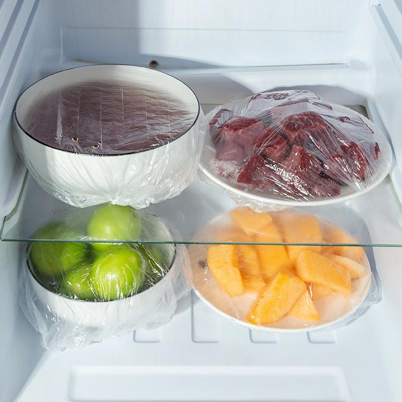 Disposable Durable Clingfilm Cover Food And Fruit Clingfilm Household Refrigerator Kitchen Dustproof Plastic Preservation Cover