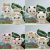 Plush Bunny Hanging Decor With Pp Cotton Filling For Gift And Party Decorations