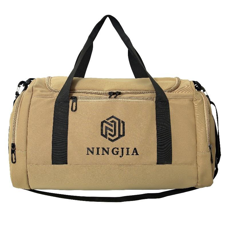 

splash-proof swimming, fitness training bag, short-distance business trip, delivery, accommodation, boarding and storage, large bag. хаки