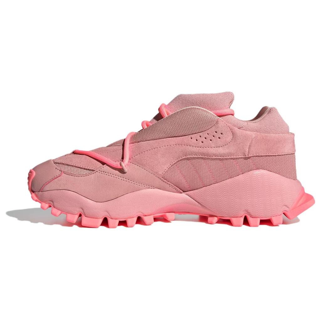 Adidas Seeulater Spw Leather Comfortable Versatile Shock Absorbing Durable Low Top Casual Shoes Unisex Casual Shoes Pink IH2686