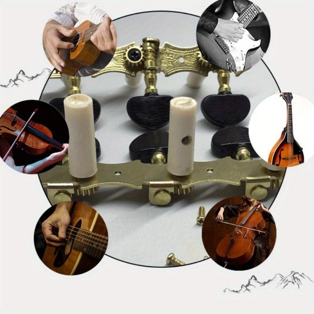 1 Set Left Right Classical Guitar String Tuning Pegs Machine Heads Tuners Keys 3L3R Professional Guitar Accessories