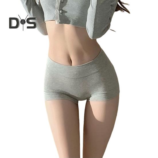 Women's Boyshort Panties Full Coverage Cotton Boxer Briefs Seamless Stretch Underwear Panties for Daily Wear