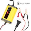 Smart 2A Fast Power Charging 3 Stages Lead Acid AGM GEL Battery-chargers Automatic Car Battery Charger Motorcycle Accessories