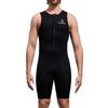 Herren 2mm Neoprenanzug Overall Ärmellos Reißverschluss vorne Einfarbig Body Schnorcheln Surfen Tauchen Badebekleidung