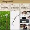 Copper Grounding Rod with 40ft Female Ground Cord, Portable Ground Rod Kit,Great for Grounded Earth Connected Products, Easy to Use with Grounding