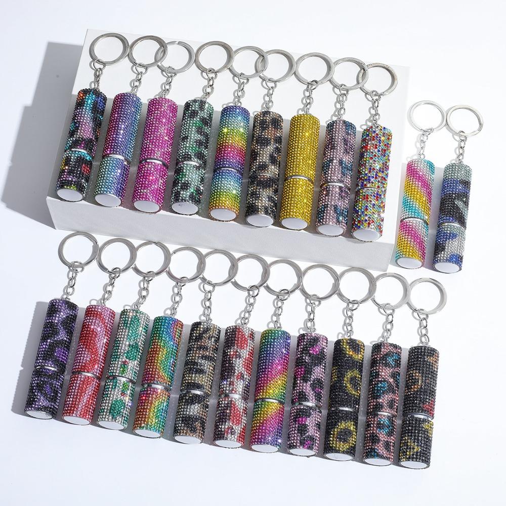 5ml Refillable Empty Spray Bottle Shiny Perfume Atomizer Portable Keychain Perfume Bottle  Travel